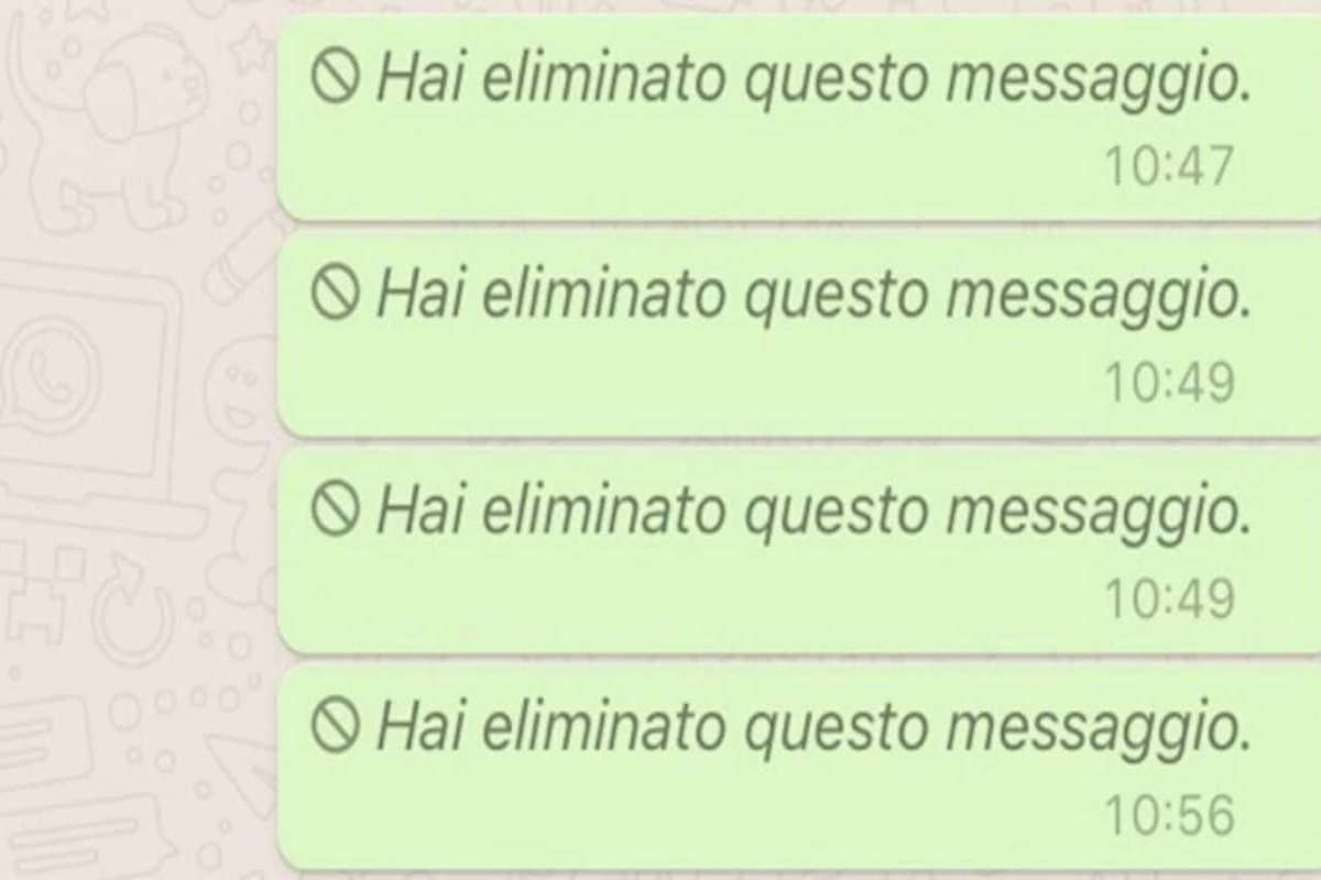 Come ripristinare i messaggi eliminati su WhatsApp